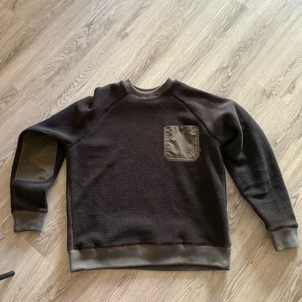 Wren Men's Charcoal Crewneck Sweater
